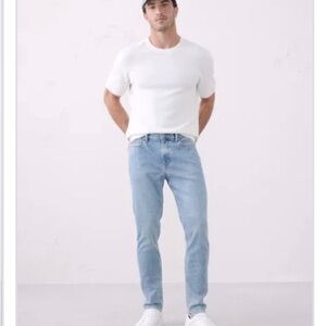 BANANA REPUBLIC Slim Fit  Straight Leg Blue Denim Jeans Men's Size 30W 29L